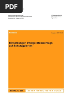 Einwirkungen Infolge Steinschlags Auf Schutzgalerien: Richtlinie