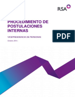 Procedimiento Postulaciones Internas