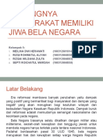 Pentingnya Memiliki Jiwa Bela Negara