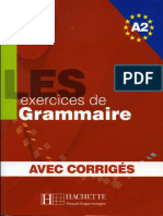 Les Exercices de Grammaire A2 Avec Corriges