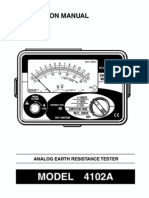 Kyoritsu Earth Tester 4102A