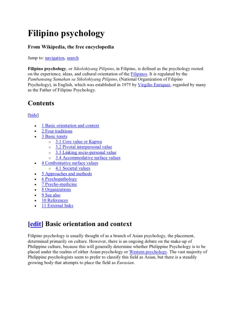 research paper filipino psychology