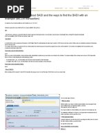 Detailed Explanation About BADI and The Ways To Find The BADI With An Example (ME23n Transaction) - ABAP Development - SCN Wiki PDF