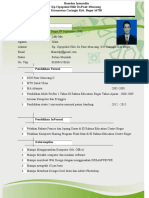 Daftar Riwayat Hidup