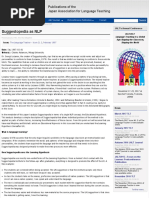 Suggestopedia as NLP | JALT Publications