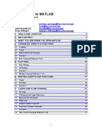 Matlab Introduction PDF