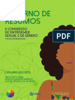 Caderno de Resumos - II Congresso de Diversidade Sexual e de Gênero
