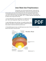 Struktur Lapisan Bumi Dan Penjelasannya