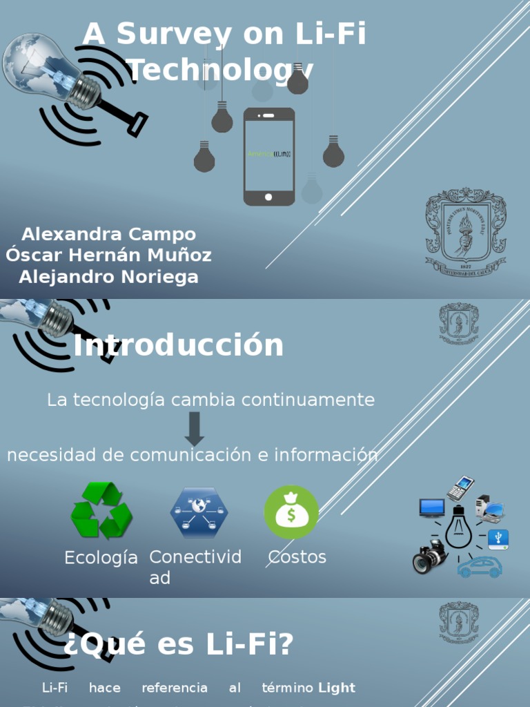 Desventajas y Módulos de Li-Fi | PDF | Wifi | Ligero