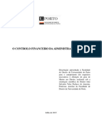 O Controlo Financeiro Da Administração Publica