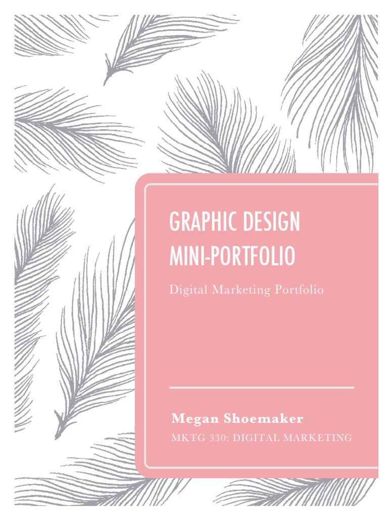 Graphic Design Mini-Portfolio | PDF | Digital Marketing | Logos