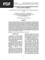 Download PENGARUH KONSENTRASI PEKTIN DAN LAMA PENYIMPANAN TERHADAPpdf by Nayla SN344868584 doc pdf