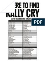 Rally Cry locations