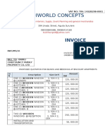 Invoice Biscourt 2