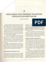 Masa Depan Ilmu Penyakit Dalam Dan Spesialis Penyakit Dalam