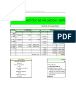 Planilla de Excel Para Control de Inventario