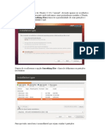 O Processo de Instalação Do Ubuntu 12