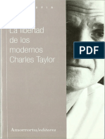 Taylor La Libertad de Los Modernos PDF