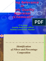 P. N. Jarag Quality Assurance Officer Textiles Committee, Mumbai