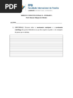 Prova Constitucional II - p3ma