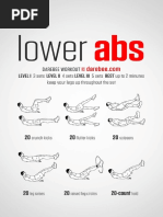 Lower Abs Workout