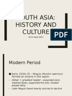 South Asia History and Culture