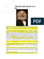 Los Aportes de Karl Marx A La Sociología
