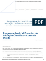 REFERÊNCIA Nardejane Martins Cardoso - Programação Do VI Encontro de Iniciação Científica – Curso de Direito – UNI7 _ Fortaleza _ Centro Universitário 7 de Setembro