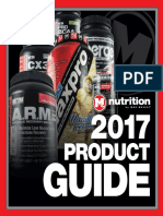 2017 Max Muscle Product Guide