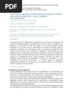 Propuesta de Investigacion