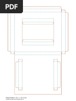 Template Passepartout 12 X 1 X 12 X 2 CM