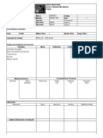 EJEmplos Formatos de Informes de Mantenimiento