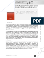 Mercenarios, Compañías Militares y de Seguridad Privada en Latinoamérica