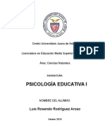 Reporte de Lectura Constructivismo y Aprendizage Significativo