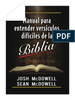 Josh McDowell - Manual para Entender Versículos Difíciles