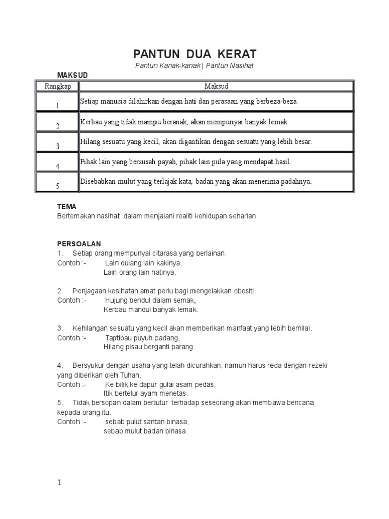 Pantun Pdf