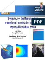 Embankment On Soft Clay Improved With PVD