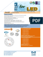 BuLED-30E-OSR LED Light Accessory To Replace MR16 Fitting For Osram Modulars