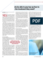 Should Patients Be Able To Pay Top-Up Fees To Receive The Treatment They Want (Bloor) PDF