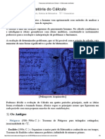 Panorama Da História Do Cálculo - O Baricentro Da Mente PDF