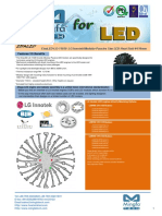 EtraLED-LG-11020 LG Innotek Modular Passive Star LED Heat Sink Φ110mm