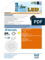 EtraLED-NIC-130100 Nichia Modular Passive Star LED Heat Sink Φ130mm