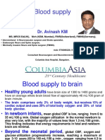 Anatomy & Blood Supply of The Brain: Dr. Avinash KM