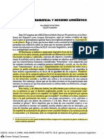 Ana María Portal Nieto Género Gramatical y Sexismo Linguístico