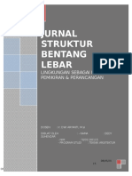 Jurnal Struktur Bentang Lebar