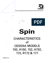 Spin Characteristics of Cessnas