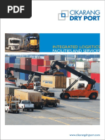 Brochure of Cikarang Dry Port