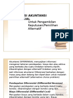 5. Informasi Akuntansi Diferensial