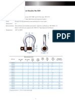 Gunnebo Lifting Standard Shackle No 854: Bow Shackles