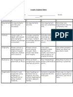 EDSC 304 - Graphic Organizer Rubric On Word